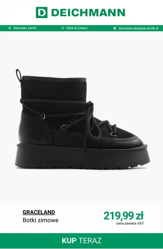 Deichmann - gazetka promocyjna BESTSELLERY dla niej od środy 31.12  - strona 14