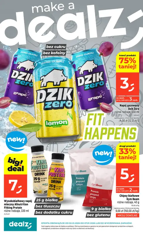 Dealz - gazetka promocyjna Make a Dealz!  do środy 07.01