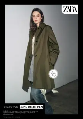 Zara - gazetka promocyjna Płaszcze damskie z wyprzedaży od środy 31.12  - strona 7