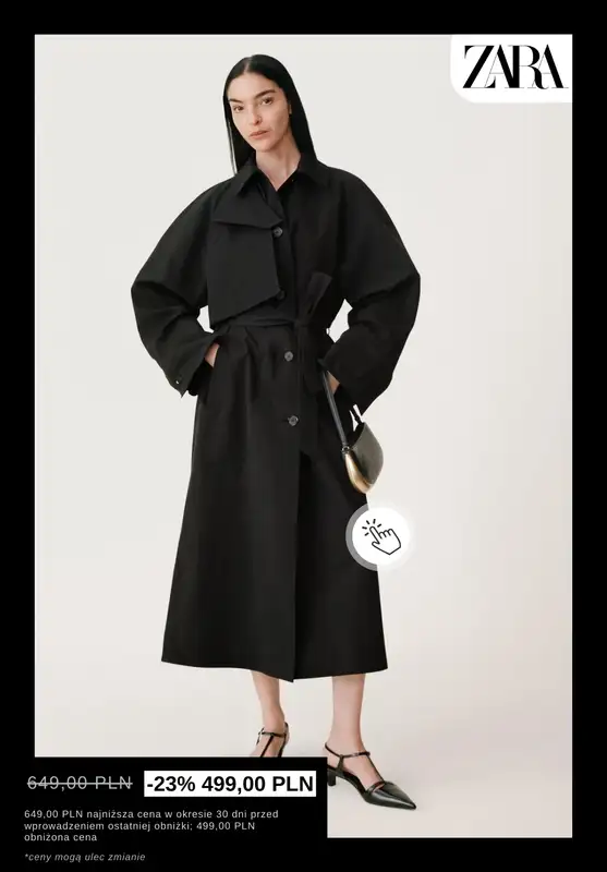 Zara - gazetka promocyjna Płaszcze damskie z wyprzedaży od środy 31.12  - strona 10