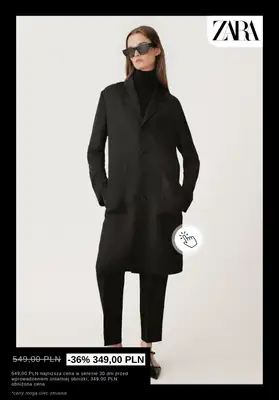 Zara - gazetka promocyjna Płaszcze damskie z wyprzedaży od środy 31.12  - strona 8