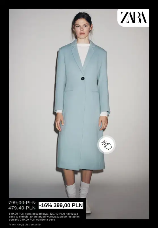Zara - gazetka promocyjna Płaszcze damskie z wyprzedaży od środy 31.12  - strona 6
