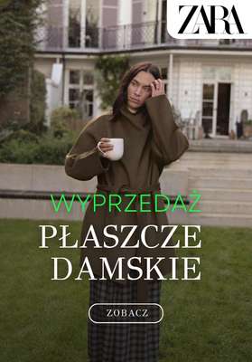 Zara - gazetka promocyjna Płaszcze damskie z wyprzedaży od środy 31.12 