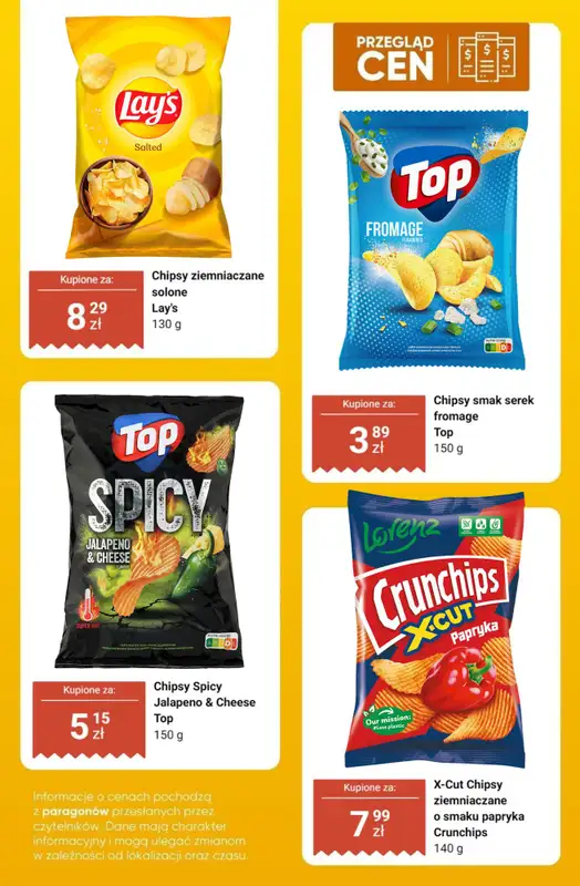 Biedronka - gazetka promocyjna Słone przekąski - przegląd cen   - strona 2