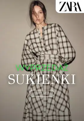 Zara - gazetka promocyjna Sukienki z wyprzedaży od czwartku 01.01 