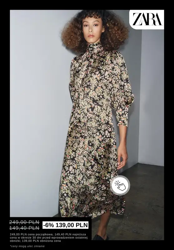 Zara - gazetka promocyjna Sukienki z wyprzedaży od czwartku 01.01  - strona 3