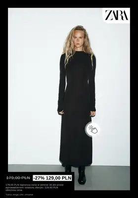 Zara - gazetka promocyjna Sukienki z wyprzedaży od czwartku 01.01  - strona 9