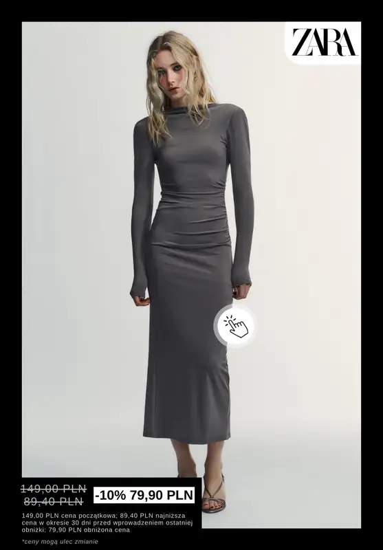 Zara - gazetka promocyjna Sukienki z wyprzedaży od czwartku 01.01  - strona 2