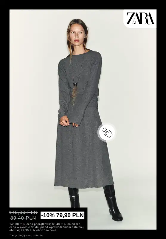 Zara - gazetka promocyjna Sukienki z wyprzedaży od czwartku 01.01  - strona 7