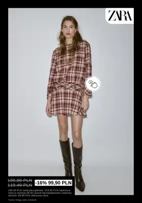 Zara - gazetka promocyjna Sukienki z wyprzedaży od czwartku 01.01  - strona 5