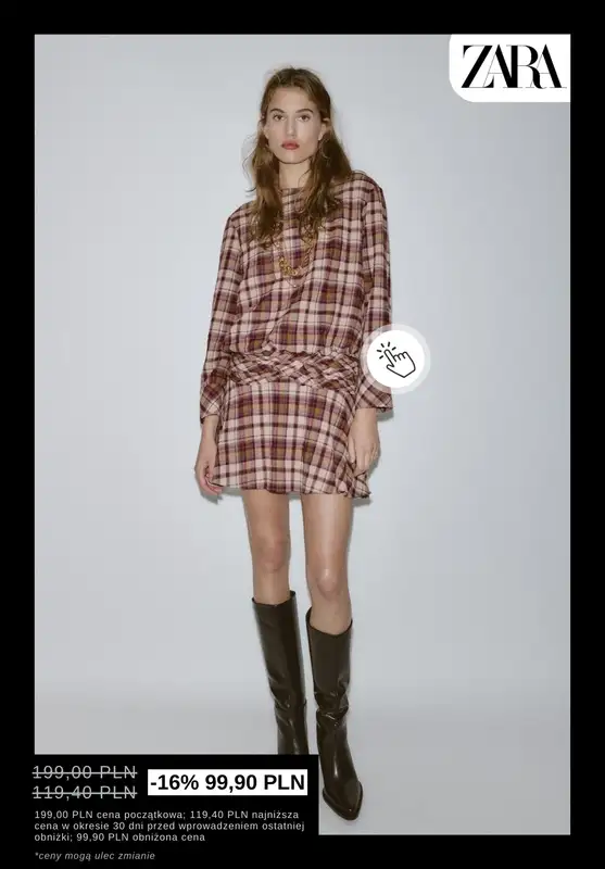 Zara - gazetka promocyjna Sukienki z wyprzedaży od czwartku 01.01  - strona 5