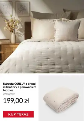 Homla - gazetka promocyjna Koce i poduszki na zimowe wieczory od środy 31.12  - strona 10