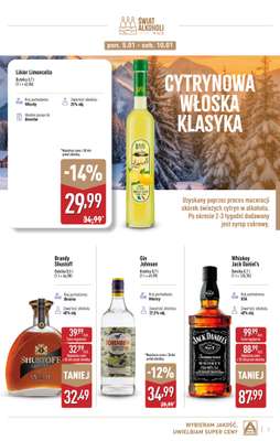 Aldi - gazetka promocyjna Świat alkoholi w Aldi od poniedziałku 05.01 do soboty 31.01 - strona 3