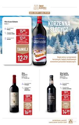 Aldi - gazetka promocyjna Świat alkoholi w Aldi od poniedziałku 05.01 do soboty 31.01 - strona 13