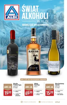 Aldi - gazetka promocyjna Świat alkoholi w Aldi od poniedziałku 05.01 do soboty 31.01