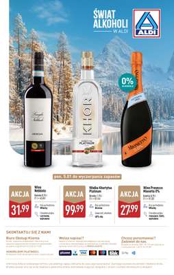 Aldi - gazetka promocyjna Świat alkoholi w Aldi od poniedziałku 05.01 do soboty 31.01 - strona 28