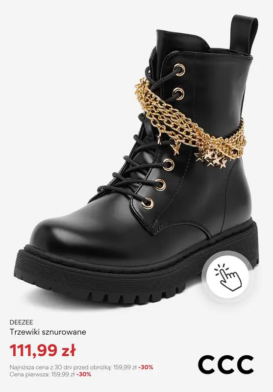 CCC - gazetka promocyjna Wyprzedaż dla dzieci! od środy 31.12 do wtorku 06.01 - strona 7