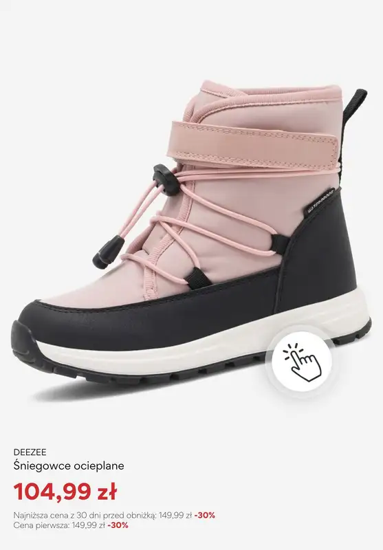 CCC - gazetka promocyjna Wyprzedaż dla dzieci! od środy 31.12 do wtorku 06.01 - strona 3