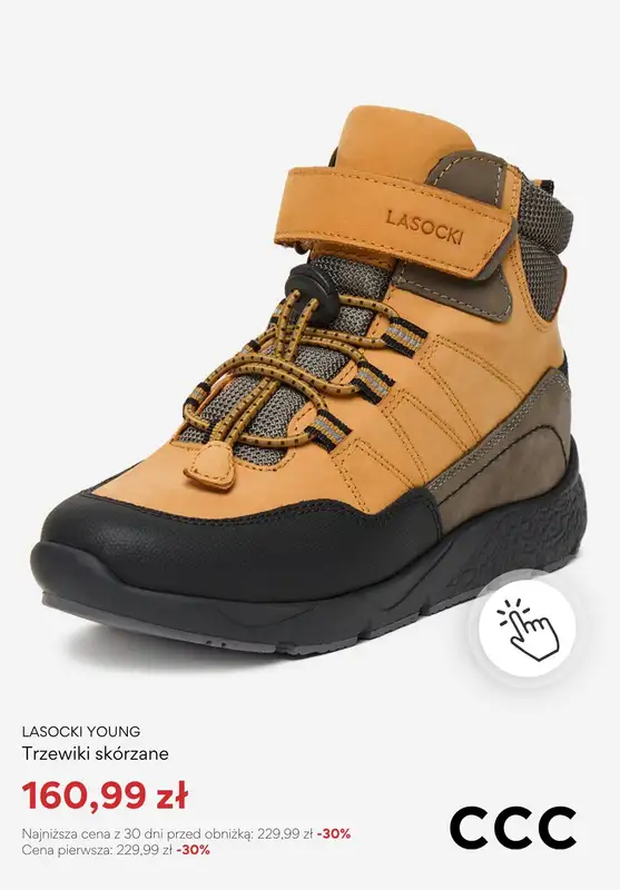 CCC - gazetka promocyjna Wyprzedaż dla dzieci! od środy 31.12 do wtorku 06.01 - strona 9