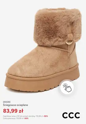 CCC - gazetka promocyjna Wyprzedaż dla dzieci! od środy 31.12 do wtorku 06.01 - strona 13