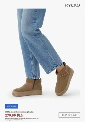Ryłko - gazetka promocyjna Do -30% na śniegowce damskie od środy 31.12  - strona 7