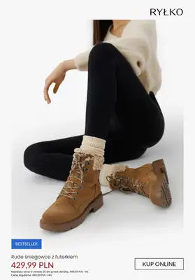 Ryłko - gazetka promocyjna Do -30% na śniegowce damskie od środy 31.12  - strona 6