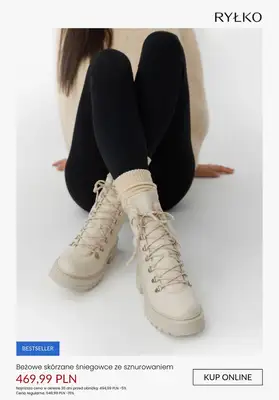 Ryłko - gazetka promocyjna Do -30% na śniegowce damskie od środy 31.12  - strona 8