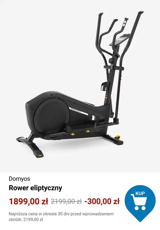 Decathlon - gazetka promocyjna Do -1000 zł na wybrany sprzęt fitness od środy 31.12  - strona 7