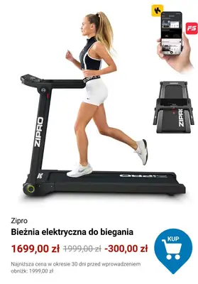 Decathlon - gazetka promocyjna Do -1000 zł na wybrany sprzęt fitness od środy 31.12  - strona 8