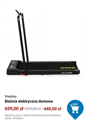 Decathlon - gazetka promocyjna Do -1000 zł na wybrany sprzęt fitness od środy 31.12  - strona 5