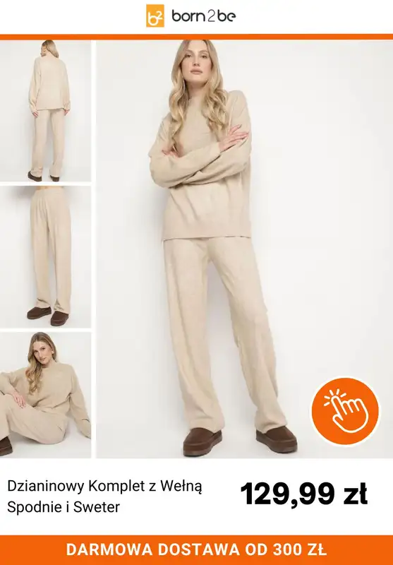 Born2be - gazetka promocyjna Otulająca dzianina na zimowe dni od czwartku 01.01 do niedzieli 11.01 - strona 9