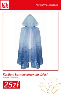 KiK - gazetka promocyjna Kostiumy karnawałowe dla dzieci w supercenach! od środy 31.12 do środy 07.01 - strona 12