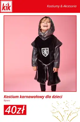 KiK - gazetka promocyjna Kostiumy karnawałowe dla dzieci w supercenach! od środy 31.12 do środy 07.01 - strona 2