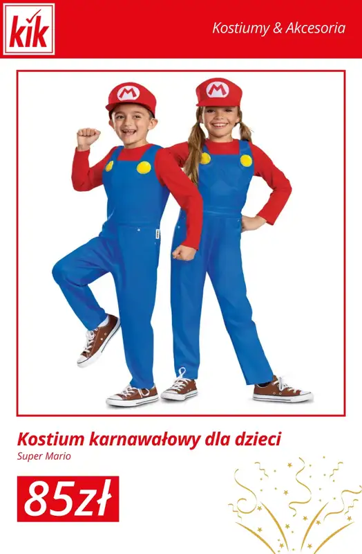 KiK - gazetka promocyjna Kostiumy karnawałowe dla dzieci w supercenach! od środy 31.12 do środy 07.01 - strona 7