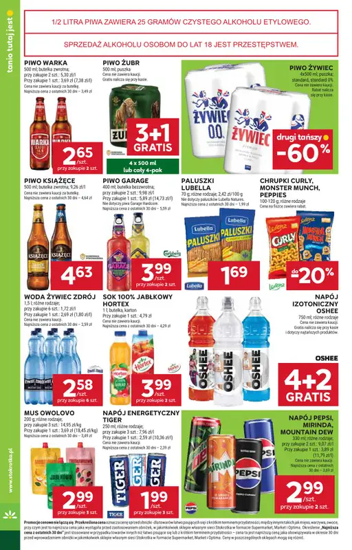 Stokrotka - gazetka promocyjna Gazetka Supermarket od czwartku 08.01 do środy 14.01 - strona 24