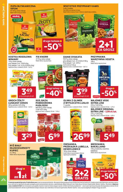 Stokrotka - gazetka promocyjna Gazetka Supermarket od czwartku 08.01 do środy 14.01 - strona 14