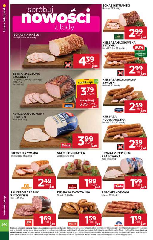 Stokrotka - gazetka promocyjna Gazetka Supermarket od czwartku 08.01 do środy 14.01 - strona 10