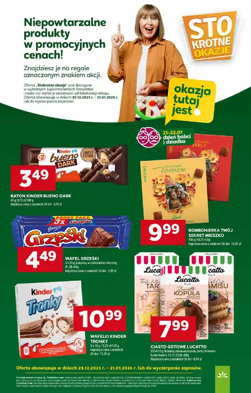 Stokrotka - gazetka promocyjna Gazetka Supermarket od czwartku 08.01 do środy 14.01 - strona 21
