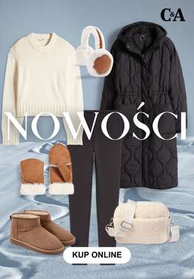 C&A - gazetka promocyjna Nowości dla niej od środy 31.12 