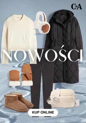 C&A - gazetka promocyjna Nowości dla niej od środy 31.12 