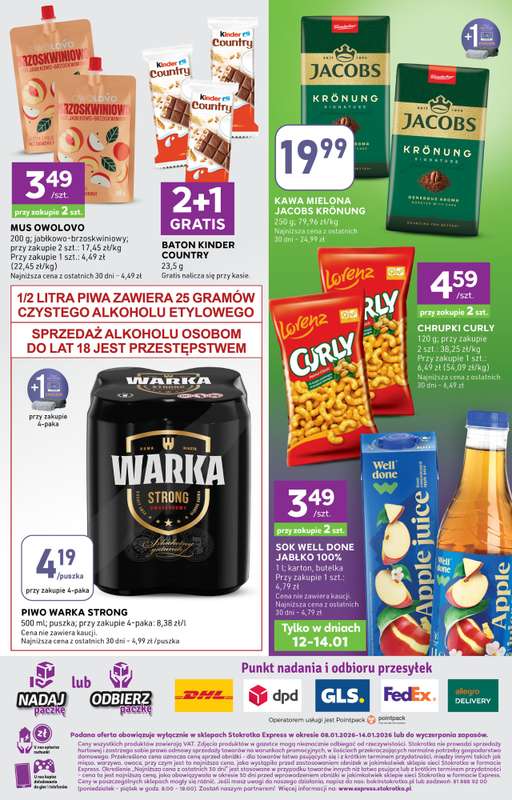 Stokrotka - gazetka promocyjna Gazetka Express od czwartku 08.01 do środy 14.01 - strona 6