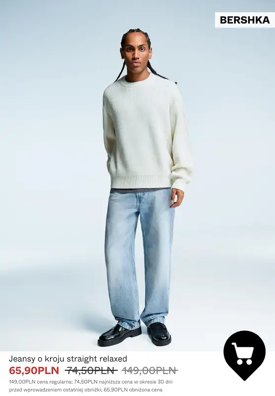 Bershka - gazetka promocyjna Wyprzedaż do -50% dla niego od środy 31.12  - strona 6