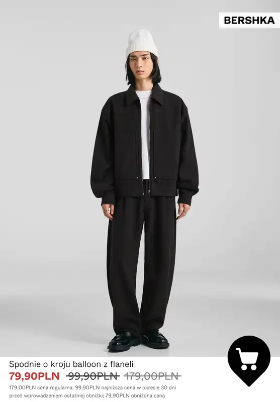 Bershka - gazetka promocyjna Wyprzedaż do -50% dla niego od środy 31.12  - strona 9