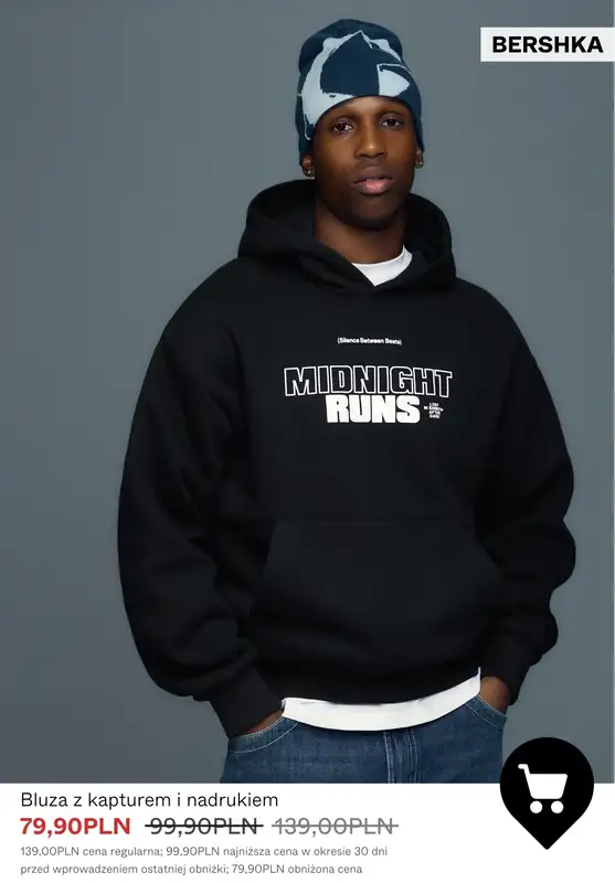 Bershka - gazetka promocyjna Wyprzedaż do -50% dla niego od środy 31.12  - strona 2