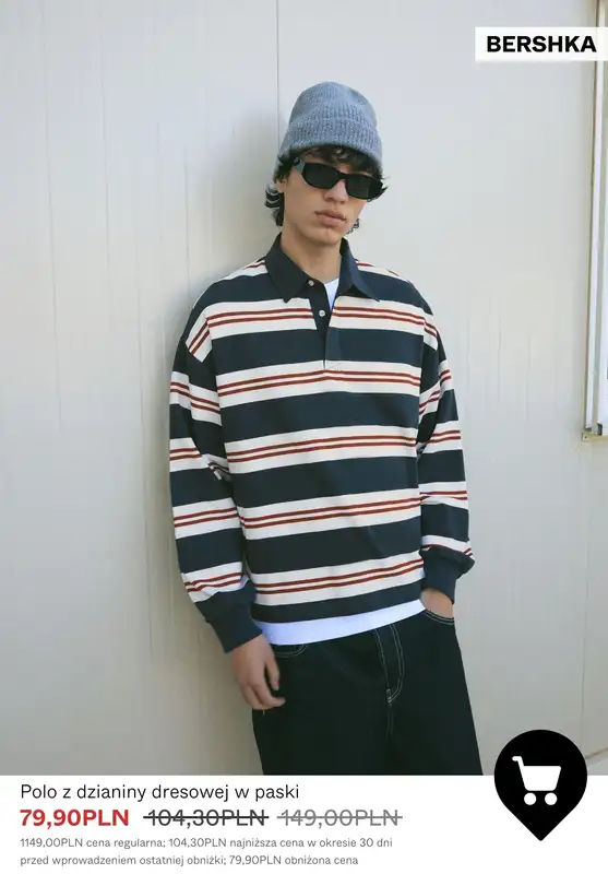 Bershka - gazetka promocyjna Wyprzedaż do -50% dla niego od środy 31.12  - strona 8