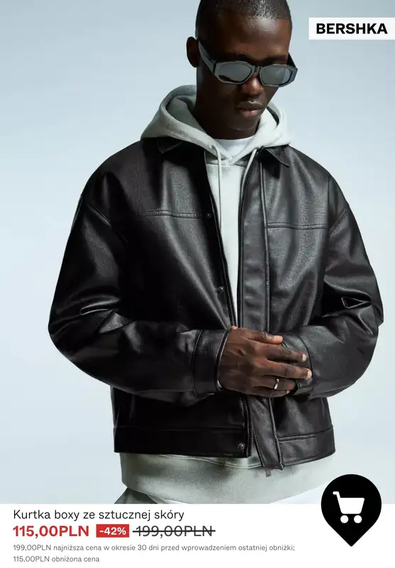 Bershka - gazetka promocyjna Wyprzedaż do -50% dla niego od środy 31.12  - strona 4