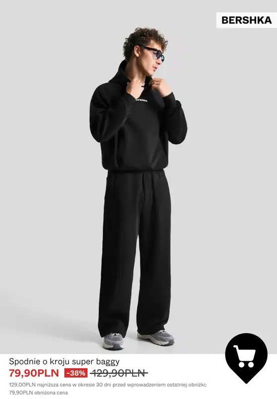 Bershka - gazetka promocyjna Wyprzedaż do -50% dla niego od środy 31.12  - strona 3