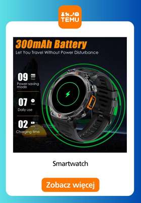 Temu - gazetka promocyjna Smartwatche w supercenach od środy 31.12  - strona 14