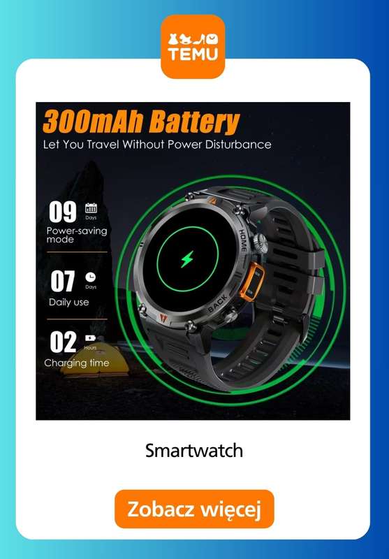 Temu - gazetka promocyjna Smartwatche w supercenach od środy 31.12  - strona 14