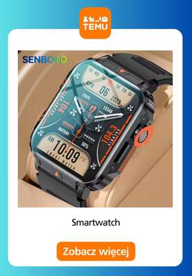 Temu - gazetka promocyjna Smartwatche w supercenach od środy 31.12  - strona 7